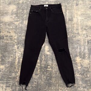 Pistola Distressed High Waist Skinny Jeans